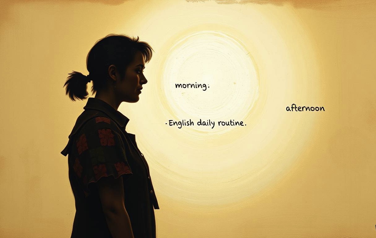 How to talk about your daily routine in English