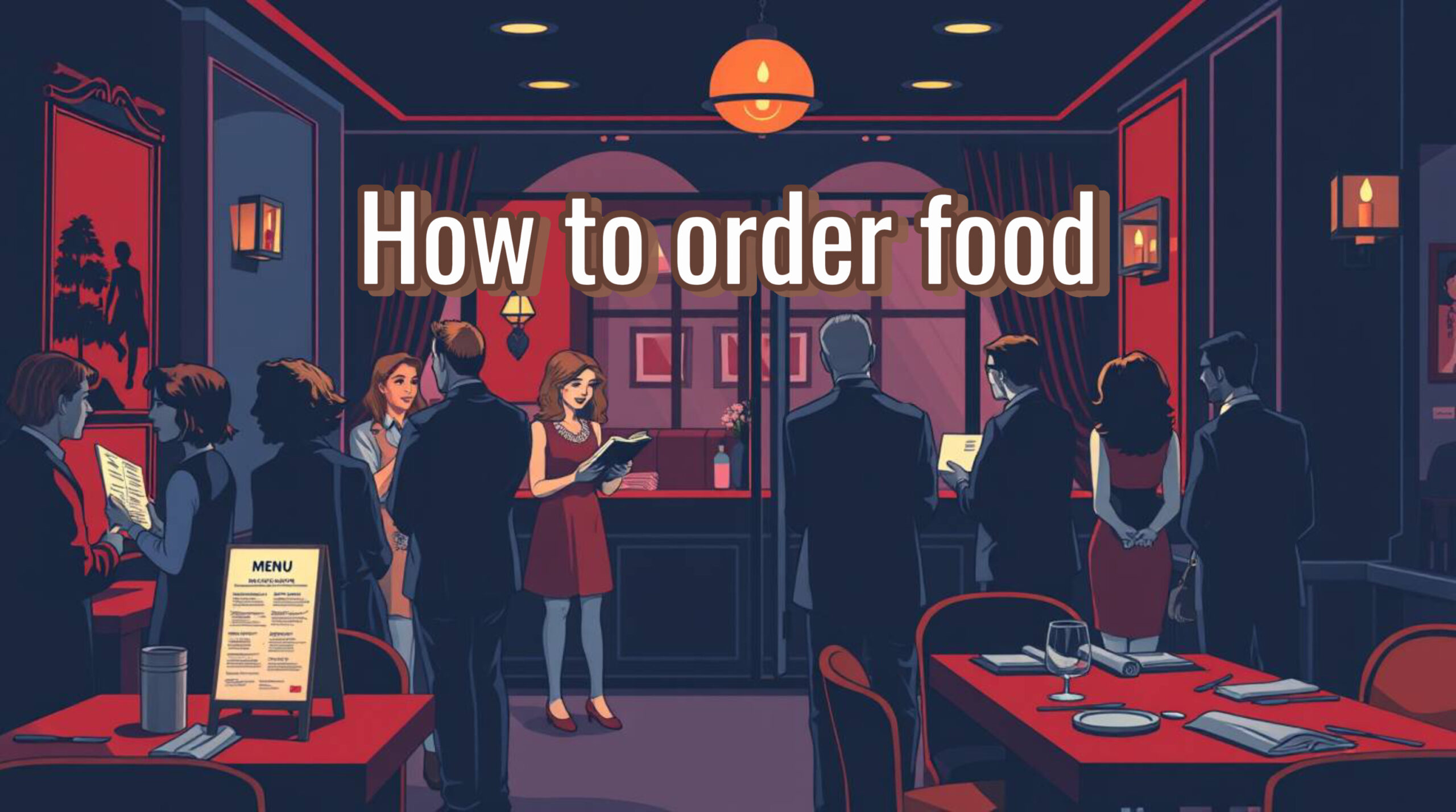 How to order food
